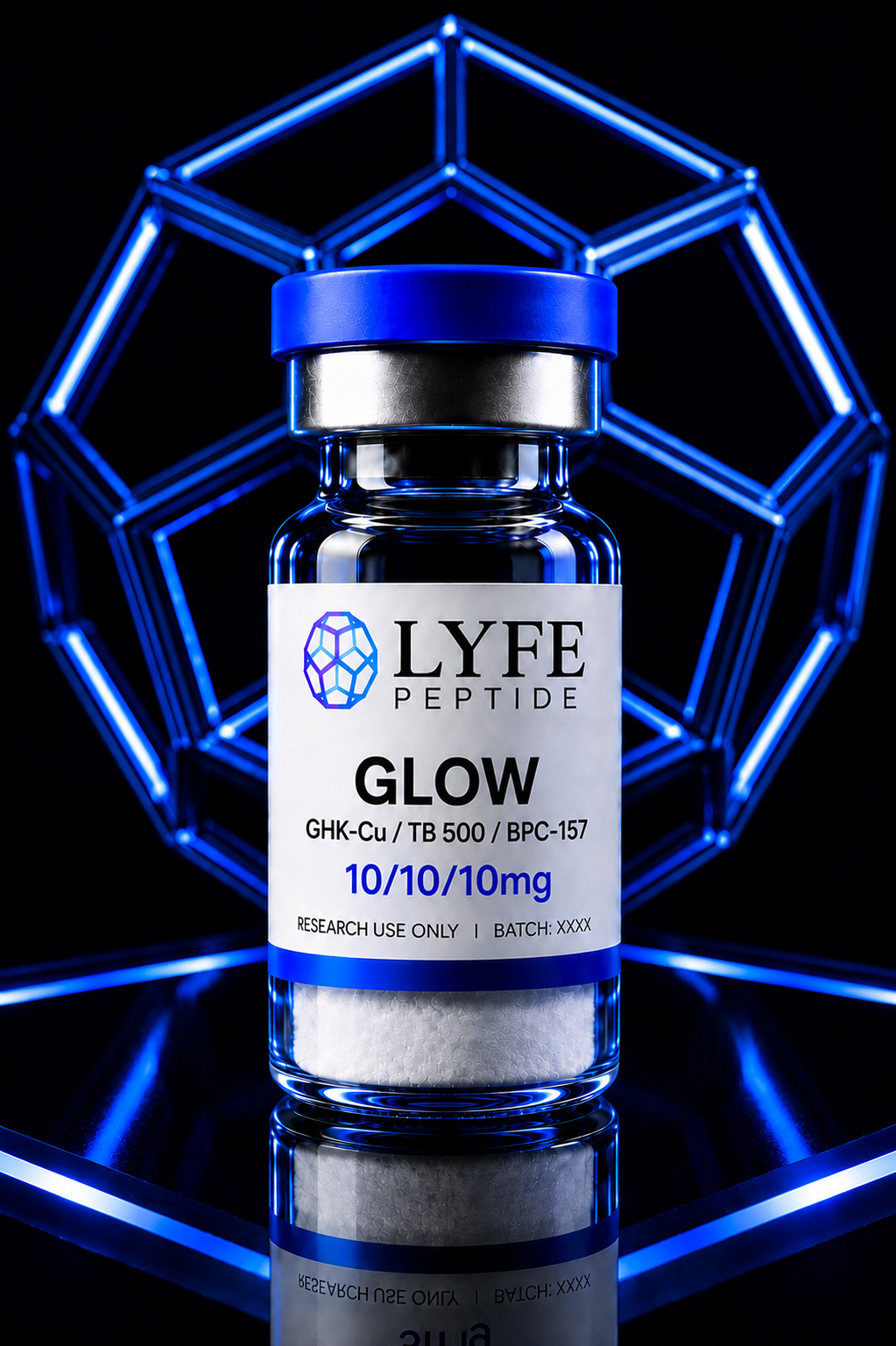 GLOW (GHK 50mg / BPC 10mg / TB 10mg)