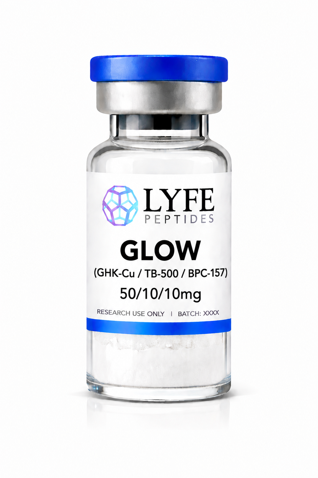GLOW (GHK 50mg / BPC 10mg / TB 10mg)